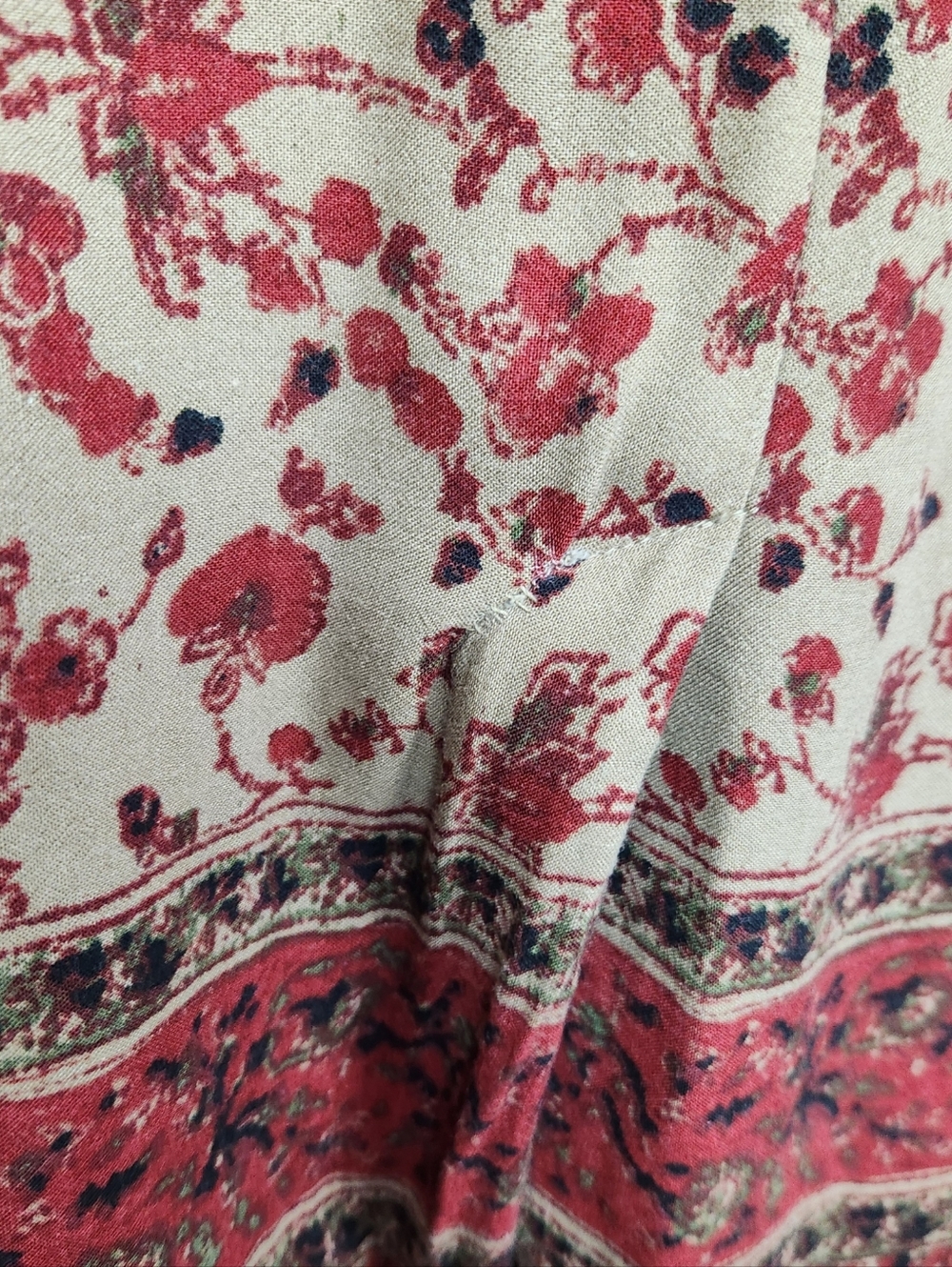 Free People Bellflower Floral Print Linen Blend Long Blazer Jacket Womens Size L - Picture 16 of 16